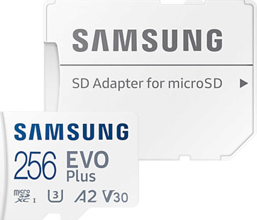 Samsung Evo Plus microSD-Speicherkarten (2024) - 64GB bis 512GB